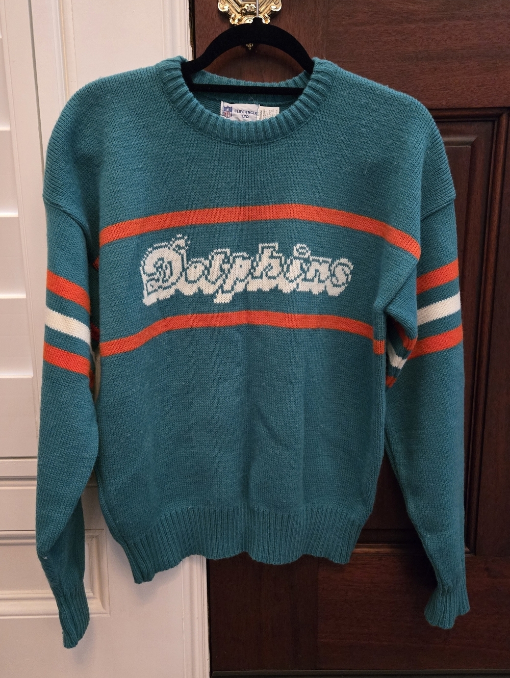 NFL Miami Dolphins Vintage Sweater - EUC